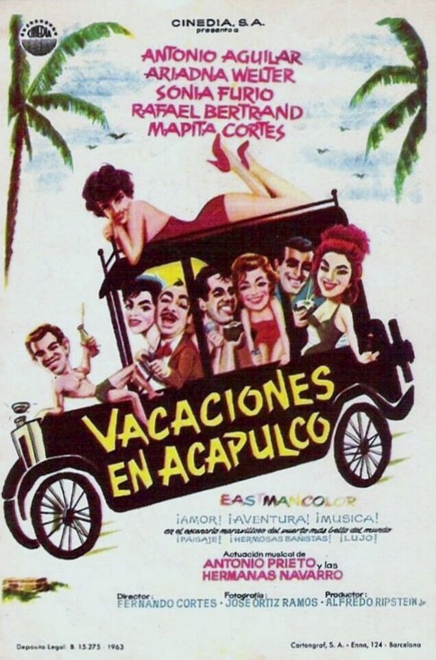 Vacaciones en Acapulco (1961) постер