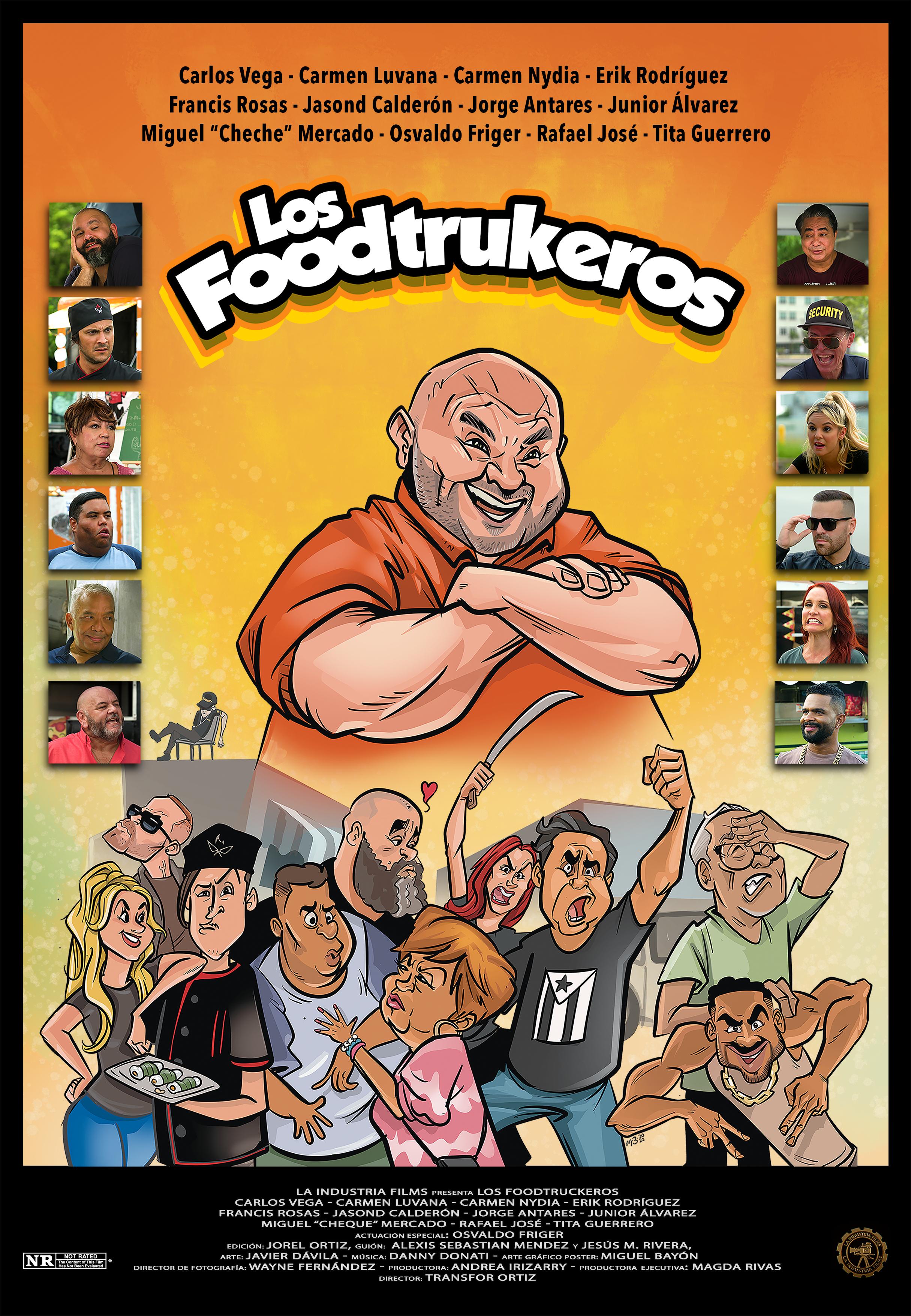 Los Foodtruckeros (2022) постер