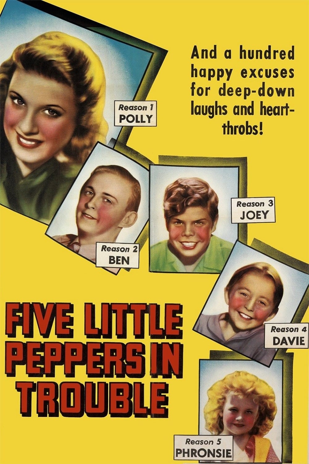 Five Little Peppers in Trouble (1940) постер