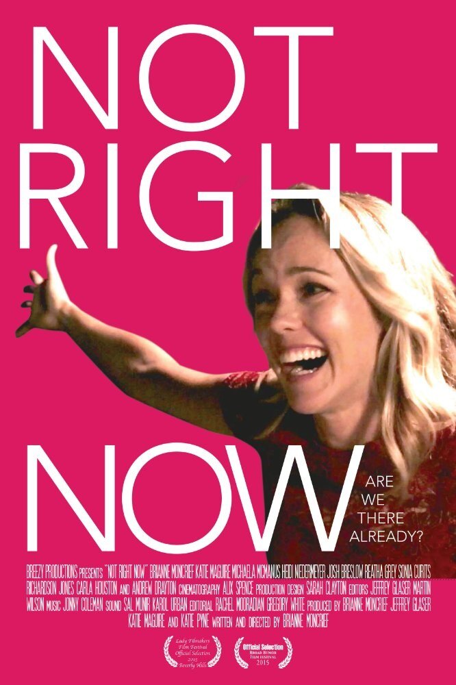 Not Right Now (2015) постер