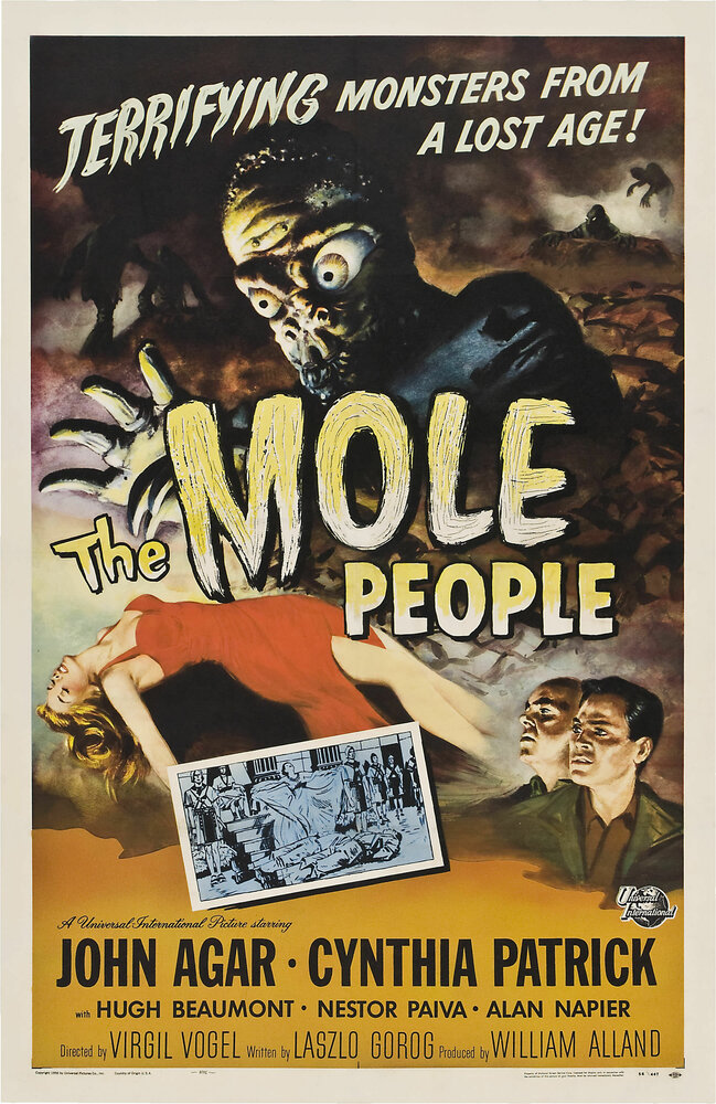 Подземное население (1956) постер