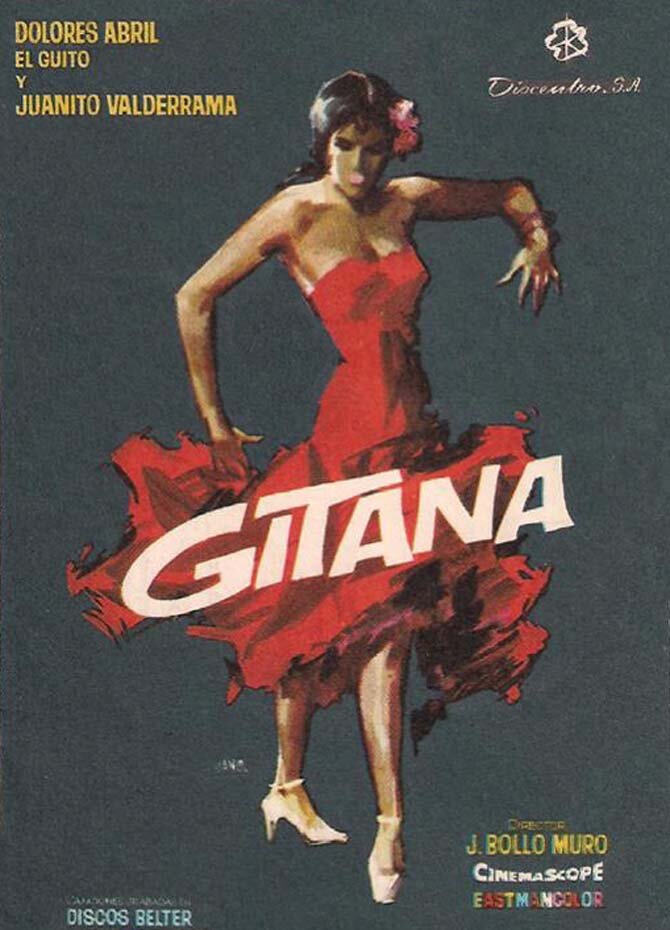 Цыганка (1966) постер