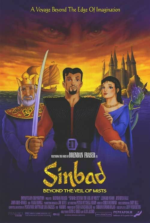 Синбад: Завеса туманов (2000) постер