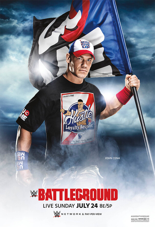 WWE Поле битвы (2016) постер
