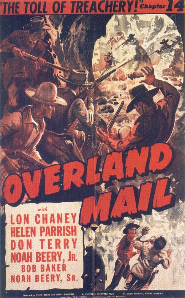Overland Mail (1942) постер