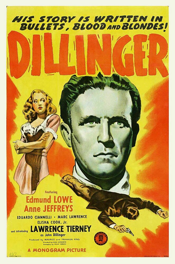 Диллинджер (1945) постер