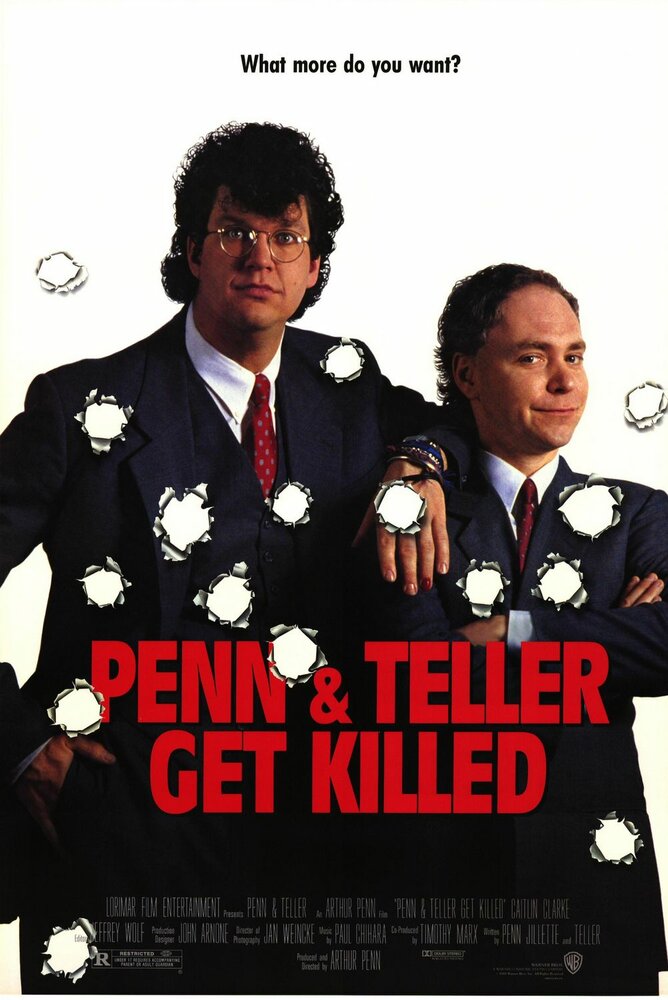Пенн и Теллер убиты (1989) постер